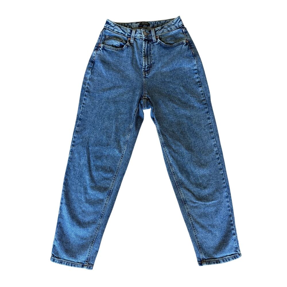 Wild Fable Womens Cotton Blue Straight Leg MOM Jeans Medium Wash 90s Y2K 8